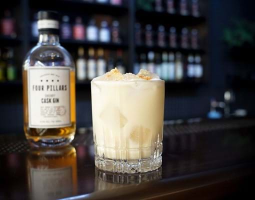 Banoffee Pie Fizz Gin Cocktail