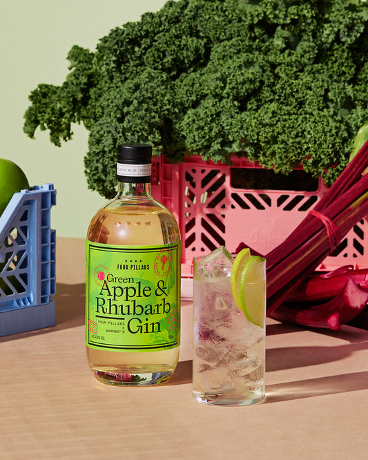 Signature Green Apple & Rhubarb Gin Highball Cocktail Recipe