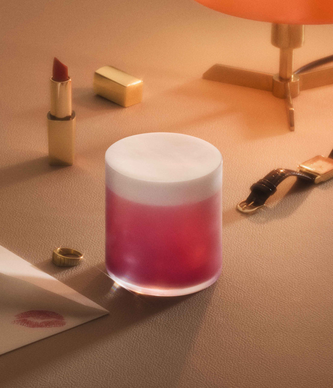 A Gin Sour made with Bloody Shiraz Gin.