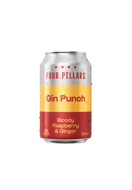 Gin Punch Bloody Raspberry & Ginger Cans