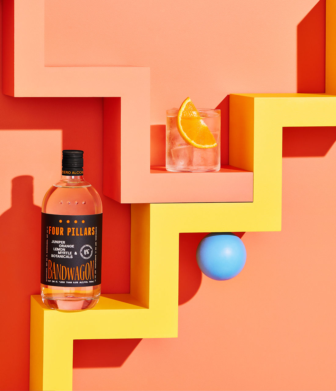 Four Pillars Bandwagon Dry | Non-Alcoholic Gin with Citrus & Spice