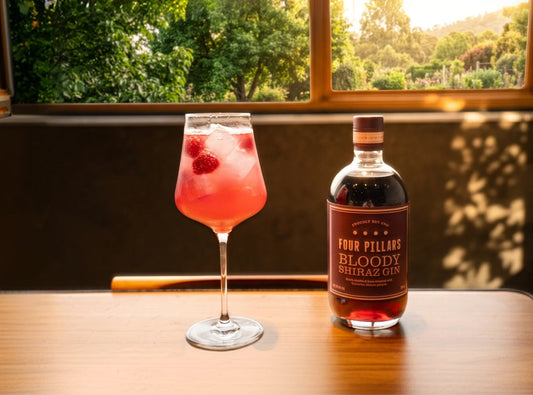 The Bloody Bramble Gin Spritz