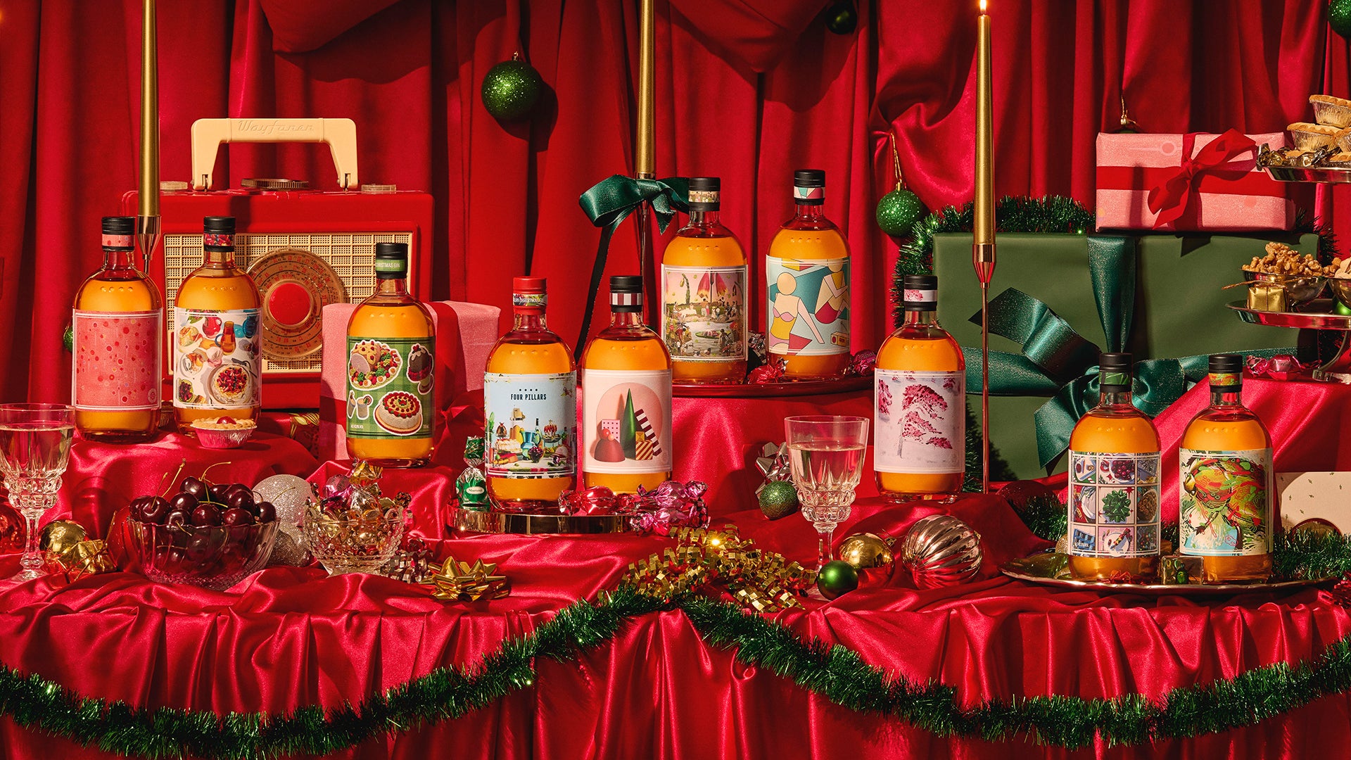 All the Four Pillars Australian Christmas Gin releases