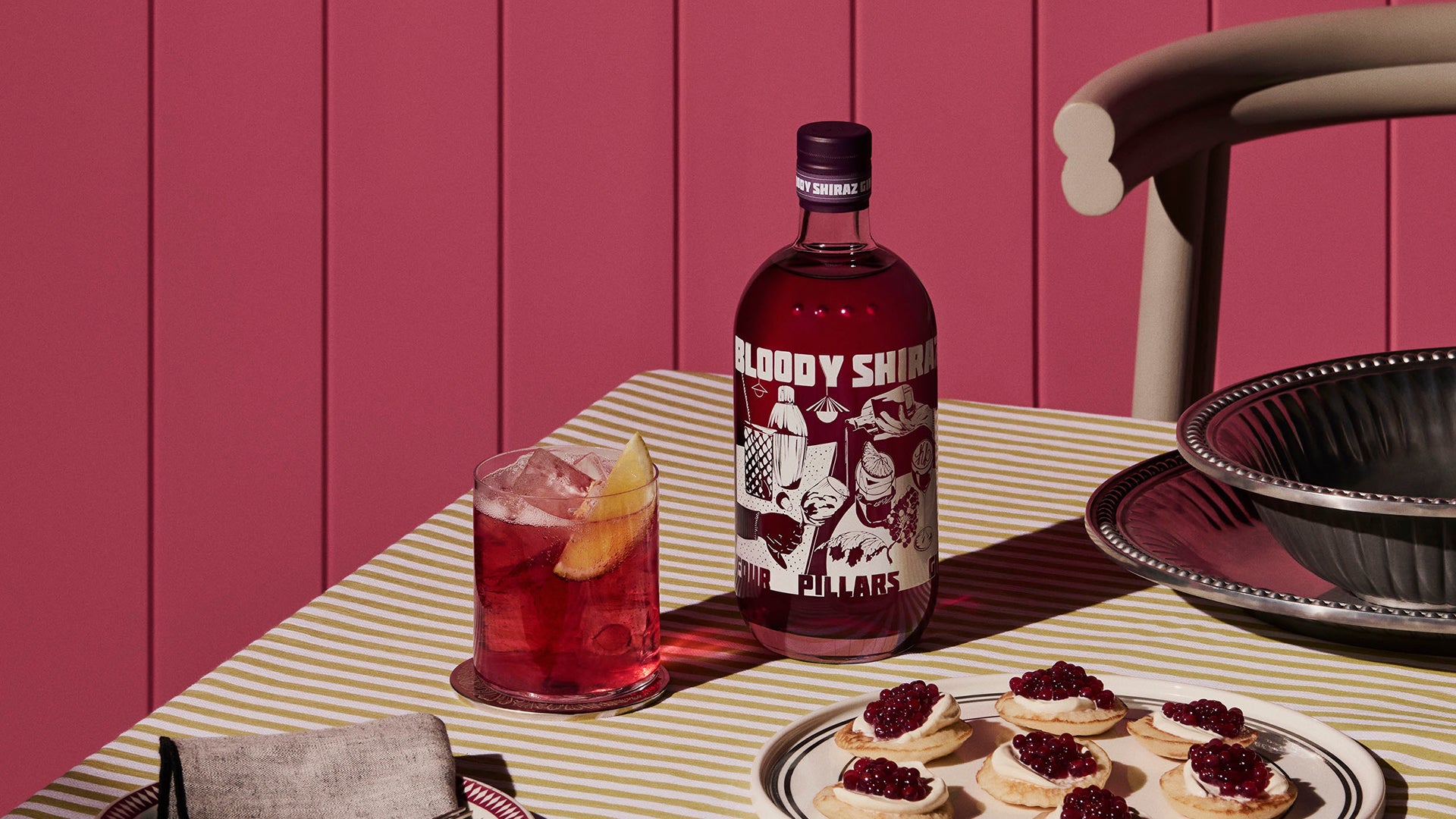 Four Pillars Gin Bloody Shiraz Gin Halloween Cocktail Recipe