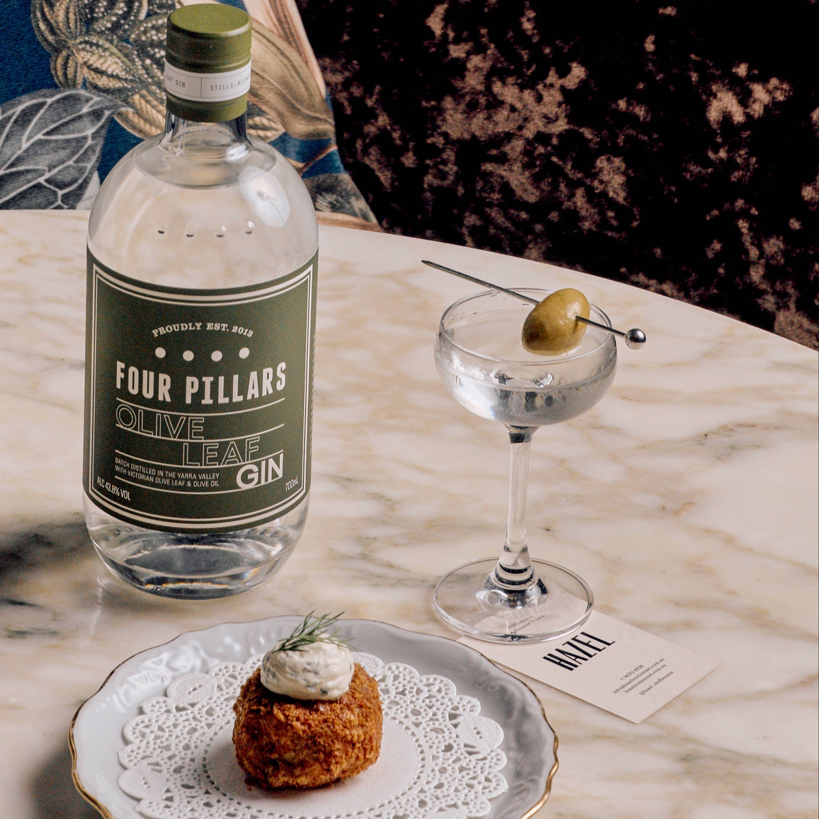 Melbourne bar, Hazel Martini & Snack - Four Pillars Martini Collective