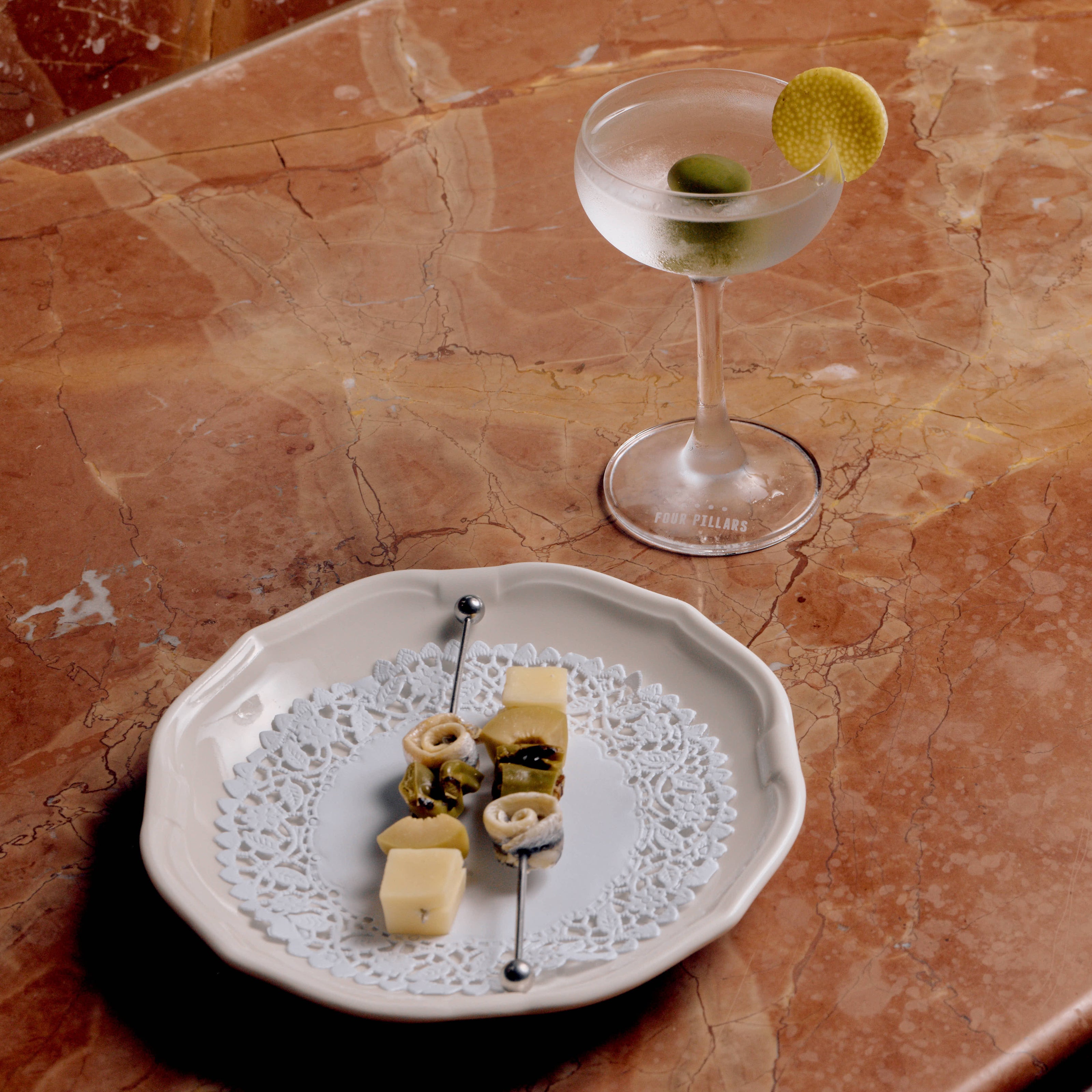 Reine & La Rue Martini & Snack - Four Pillars Martini Collective