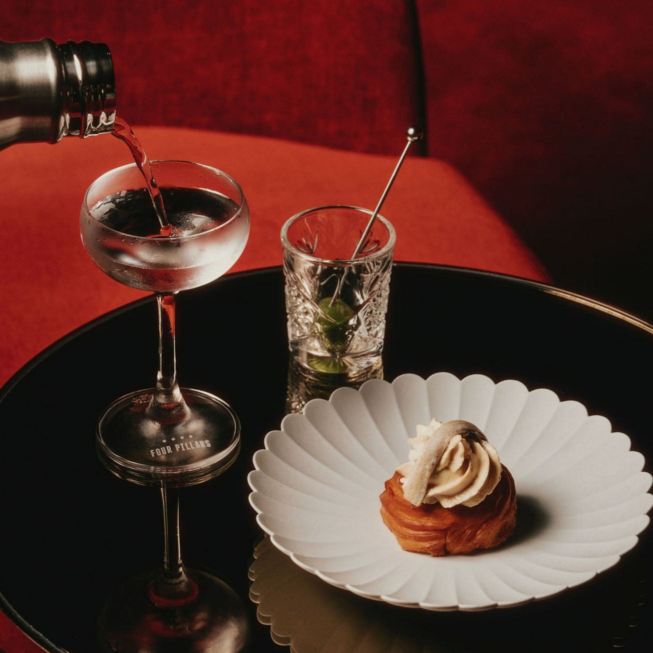 Shell House Martini & snack pairing - Four Pillars Martini Collective