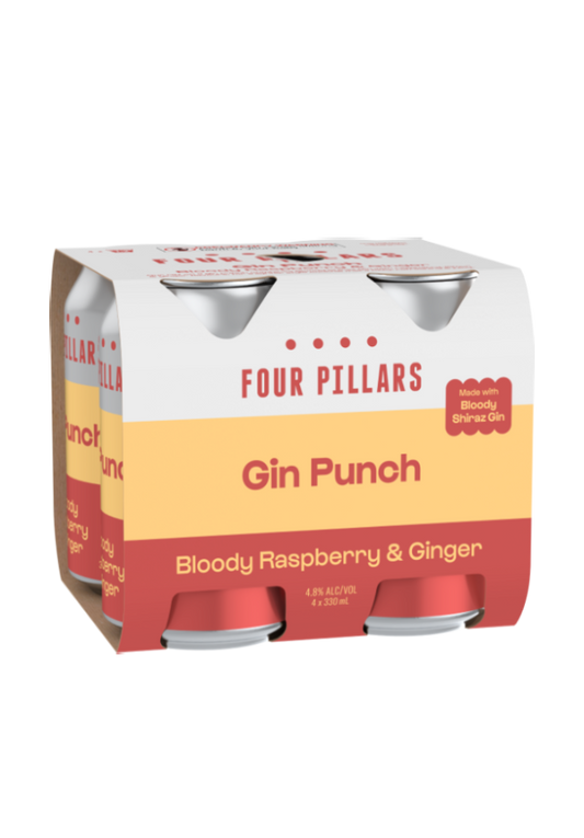 Bloody Raspberry & Ginger Gin Punch Cans